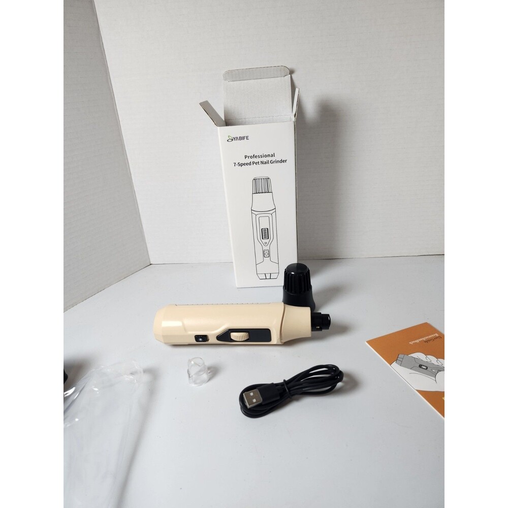 Yabife 7-Speed Pet Nail Grinder Professional